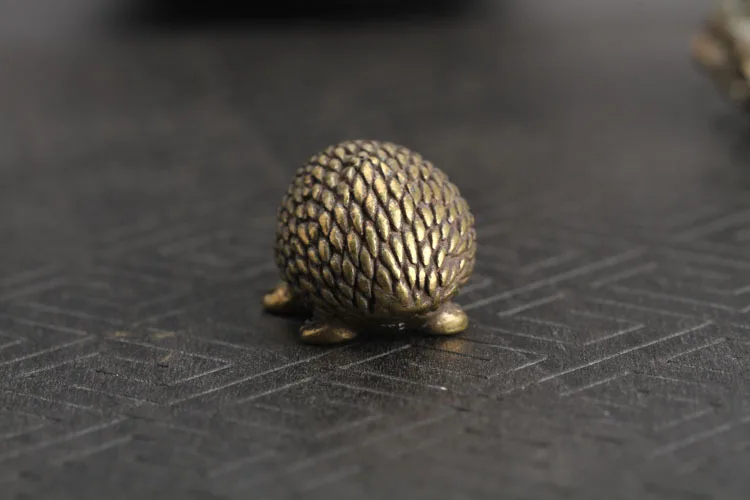 Copper Hedgehog Small Ornaments (12)
