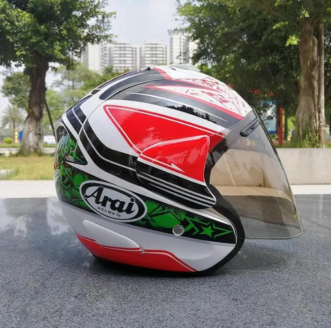 ARAI новые мотоциклетный шлем для гонок шлем для верховой езды половина шлем обувь для мужчин и женщин Защита от солнца защитное оборудование