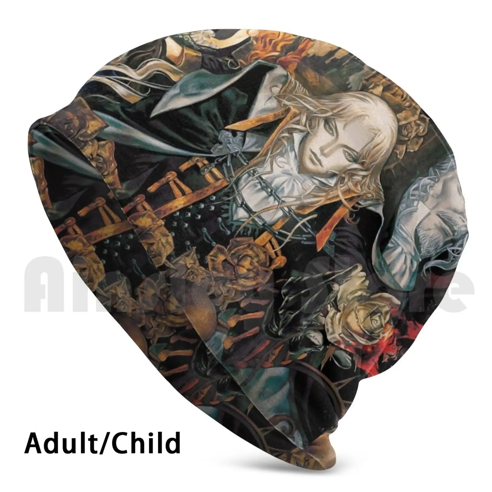 Castlevania Symphony Berretti Pullover Cap Confortevole Castlevania Symphony Of The Night Dracula X Dracula Vampire