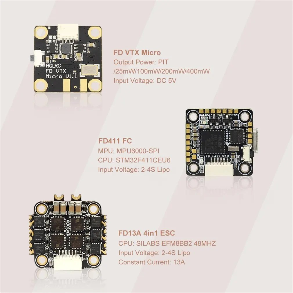 Зубочистка Parrot120 микро RC FPV гоночный Дрон PNP F411 2-4S управление полетом 13A 4в1 ESC 1103 кв мотор-красный