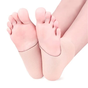 

1Pair Skin color Moisturizing Gel Heel Sock Cracked Hand/Foot Skin Gel Care Support Protector Socks Peds