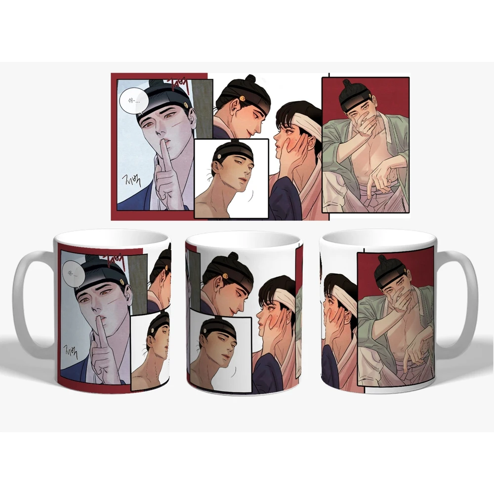 Кружка &quotNight portrait. Ночные этюды. Юн Сын Хо(аниме/яой/манга/манхва)&quot | Дом и сад