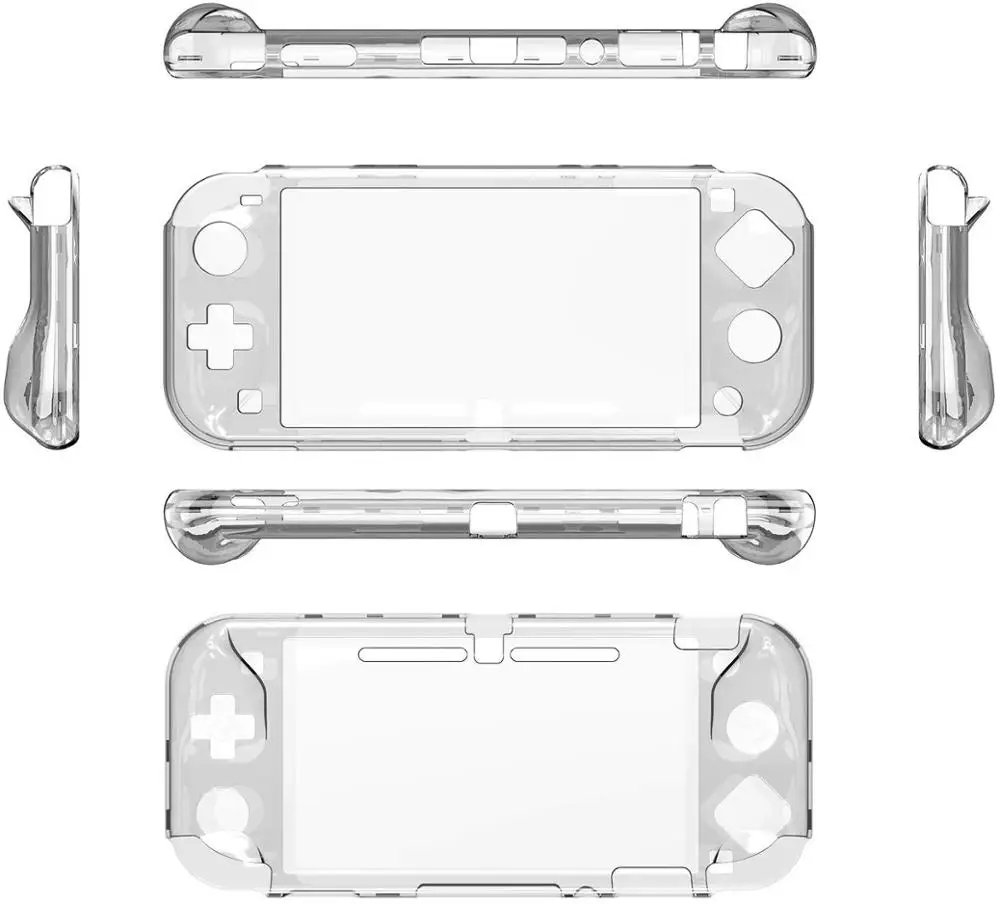 Жесткий защитный чехол для nintendo Switch Lite чехол противоударный Задний Передний защитный чехол s для NS Mini консоли