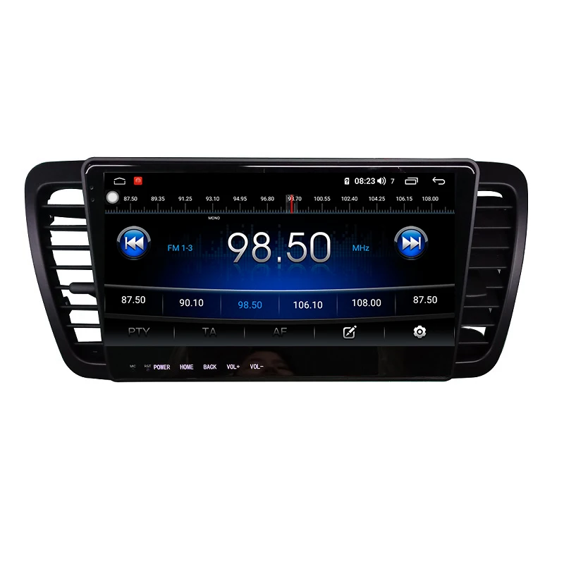  Legacy Outback Octa Core 9.66Inch Tesla 4+64G Multimedia Player 1Din Android Car Radio For Subaru L