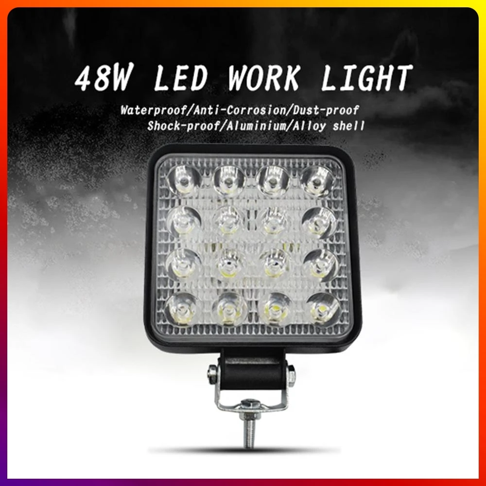 Автомобильный светодиодный рабочий светильник 48 Вт дикий автомобильный