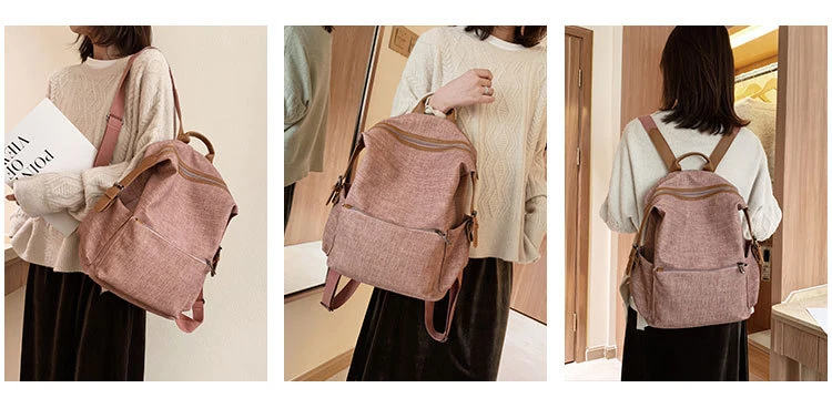 Bolsa Mochila Feminina Para notebook Grande Viagem Mochila Feminina Escolar casual Mochila Antirrobo Mujer Envio Juvenil Bagpack