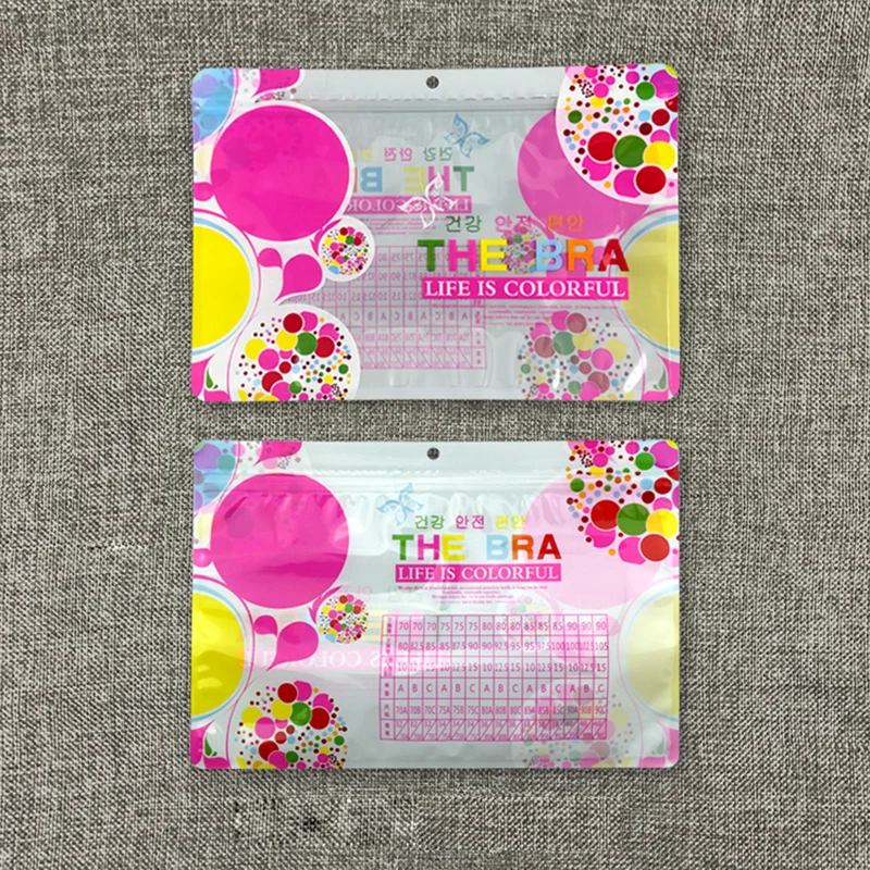 Прозрачное окно с рисунком Подвесное отверстие Выделенная сумка для одежды