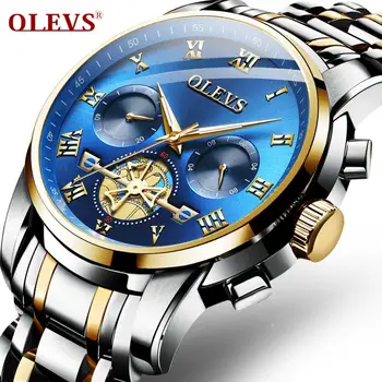 

OLEVS genuine fashion watch male, new multi-functional sports male watch students, waterproof luminous quartz watch for men