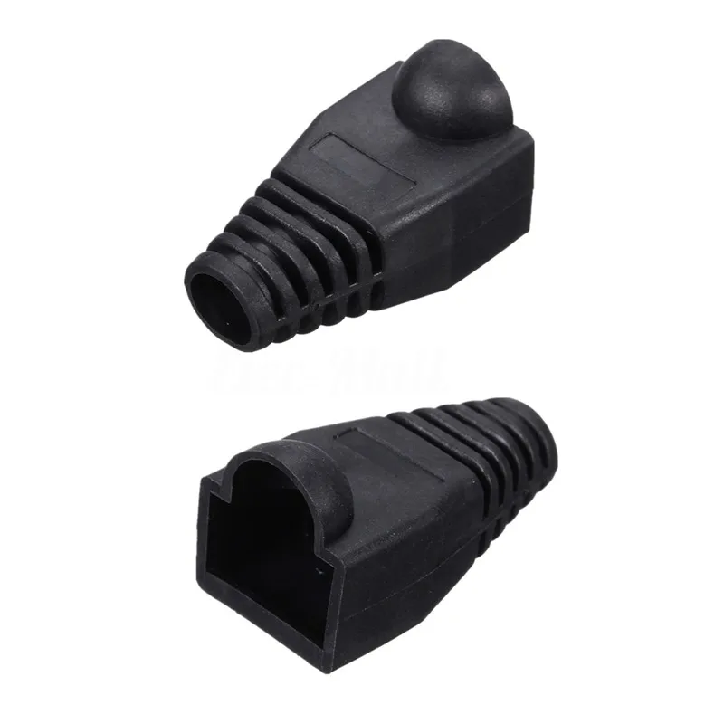 50x Пластиковая крышка для багажника штепсельная головка для RJ45 Cat5/6 Кабельный модульный разъем сети