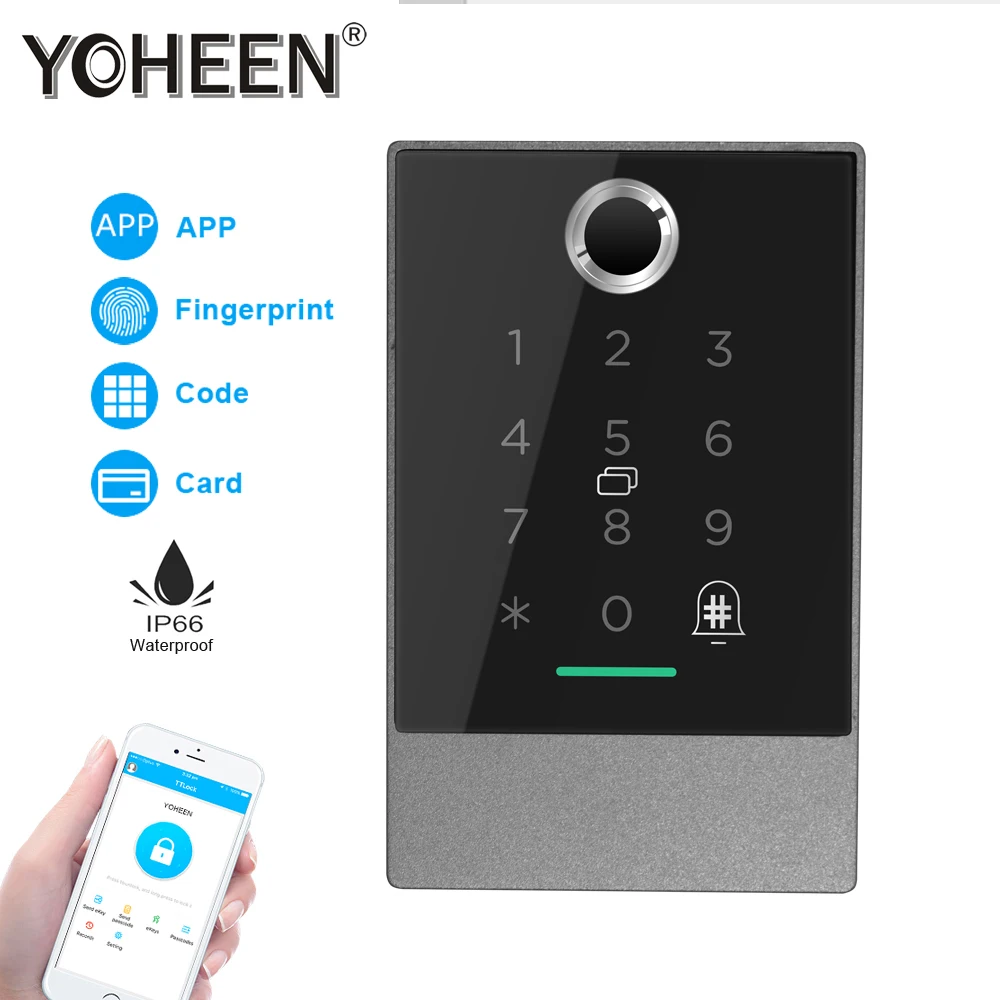Устройство для чтения карт Bluetooth TTlock управление через приложение|Считыватели