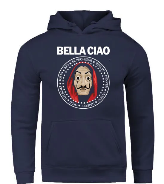 Bella Ciao La Casa De Funny Men Women Unisex Top Hoodie Sweatshirt 2134