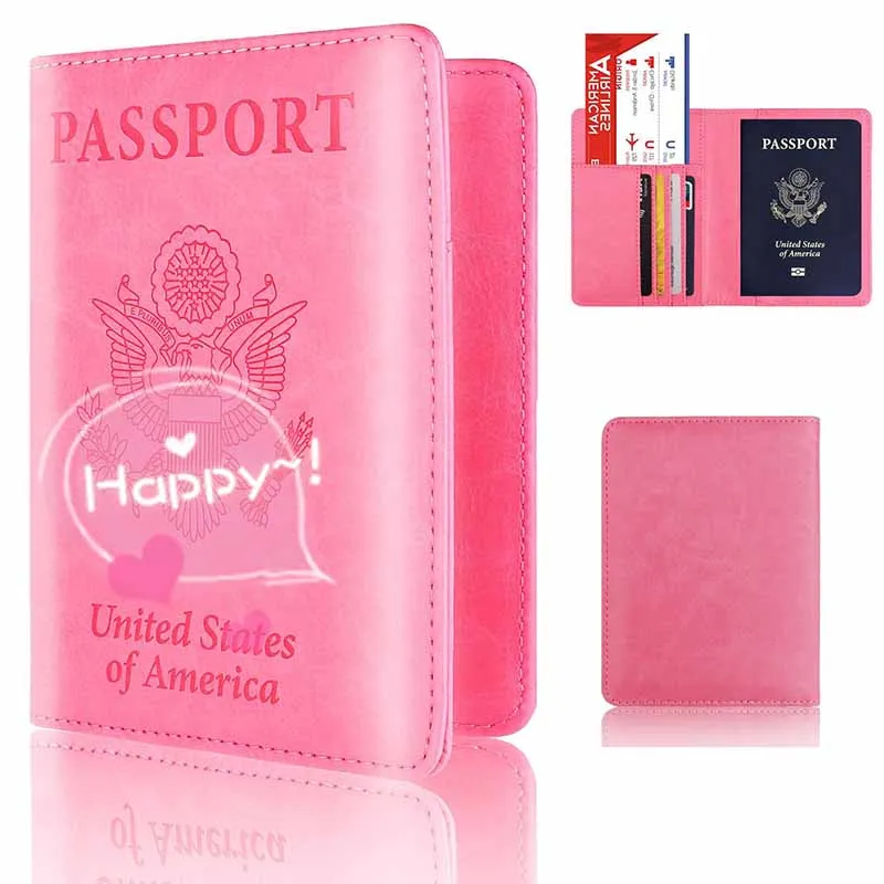 

Best selling Explosive Passport Clip RFID Passport Cover Antimagnetic Passport Set Ticket Clip Card business card holder card