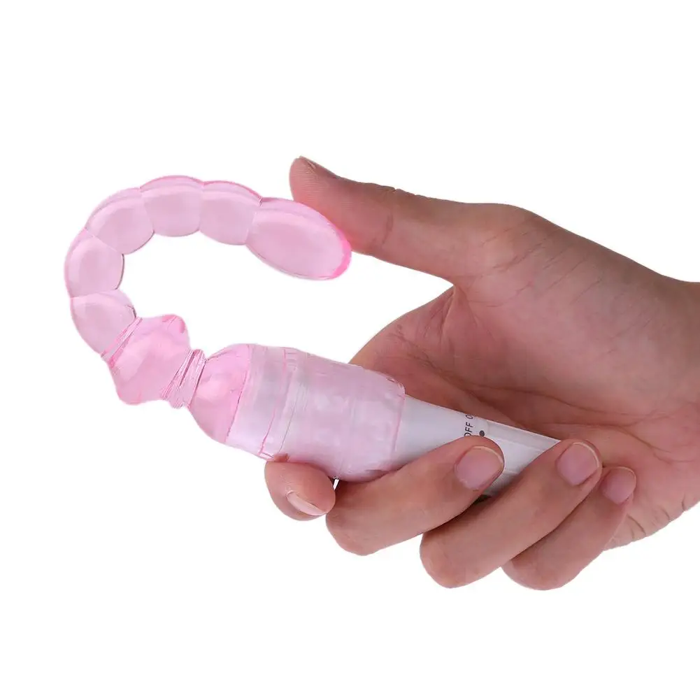 Фаллоимитатор вибратор Av розовый Силиконовый Кристалл флирт палка g-точка