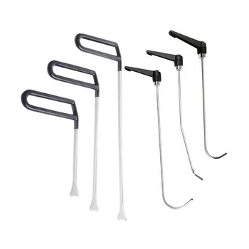 

6pcs Rods Kits Paintless Dent Repair Removal Puller Tools Push Rods Rotatable Spring Steel Tail Set hand tools set