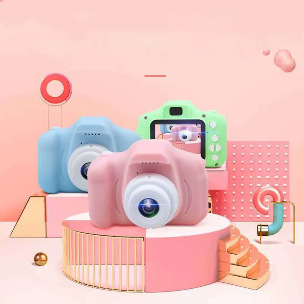 Детские Мини цифровые водонепроницаемые милые Мультяшные уличные камеры детские развивающие игрушки для детей детские подарки подарок на день рождения