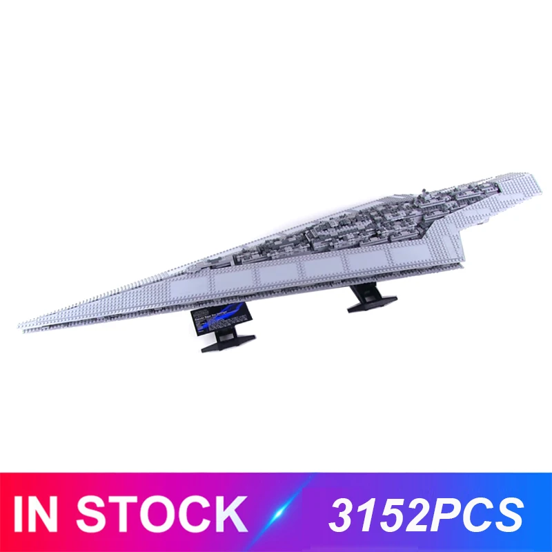 Lepinblocks 05028 UCS супер Звездный разрушитель, совместимый со звездным планом 10221, строительные блоки, кубики, развивающие игрушки, рождественские подарки