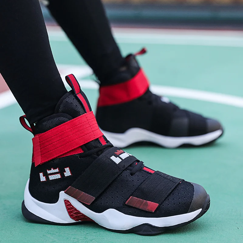 Новая мужская баскетбольная обувь; zapatillas hombre Deportiva Lebron; дышащие мужские Ботильоны; баскетбольные кроссовки; спортивная обувь