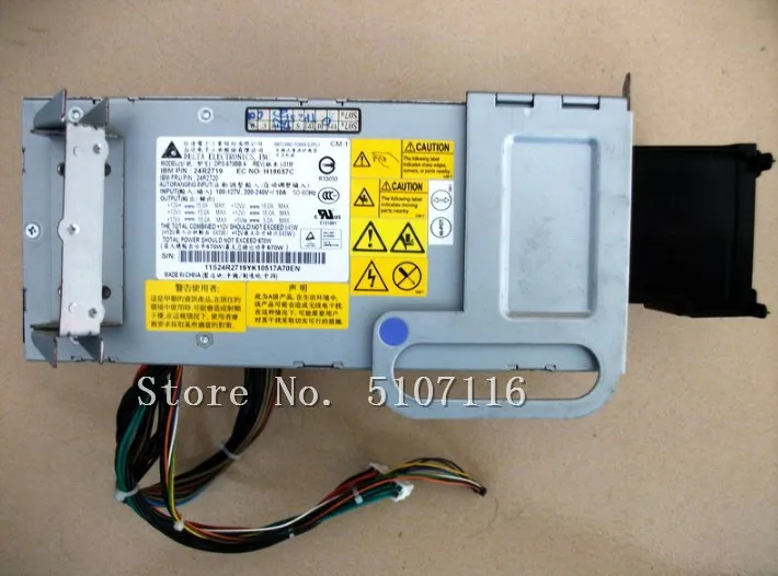 Для X3400 X3500 24R2719 24R2720 DPS-670BB 670 Вт Сервер питания будет полностью испытания перед отправкой
