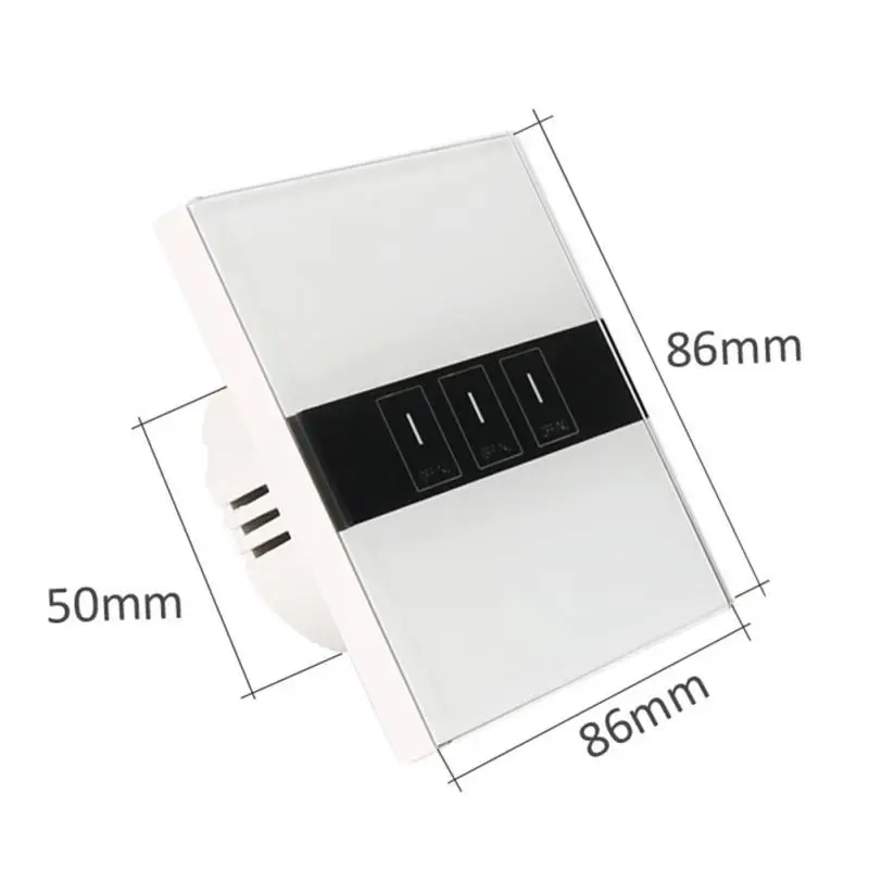 Sharing Energy Saving Home Universal Touching Timing Wireless ABS Switch Panel WIFI Smart Wall Light APP Remote Voice Control