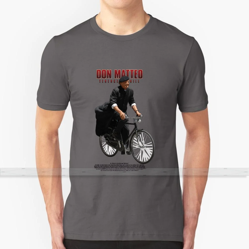 Don Matteo T - Shirt Men 3D Print Summer Top Round Neck Women Shirts don matteo italy italian priest father matthew | Мужская одежда