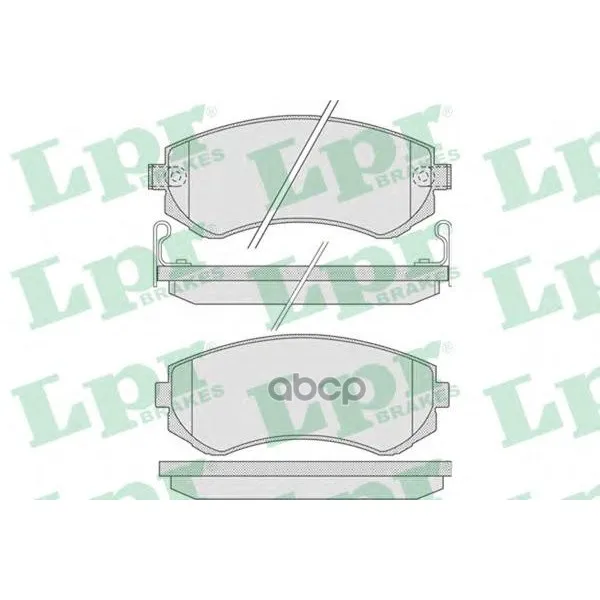 Колодки Тормозные Nissan Almera N15 97-00 Передние/Patrol 97-10 Задние Lpr 05p856 Lpr арт. 05P856