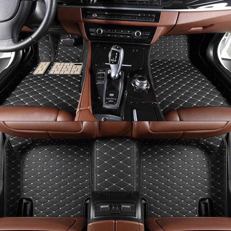 3 row seats Custom Car floor Mat Fit For Toyota Sienna XL40 2021 2022 2023 2024 Car Foot Carpet