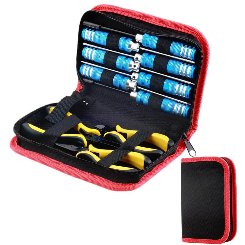 

10pcs/set Ball Link 10 in 1 RC Helicopter Screwdriver Pliers Hex Hand Repair Tools Kits(1set) rc tools set Dropship