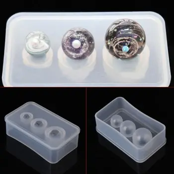 

2 Pcs/set Handmade DIY Crafts Making Crystal Epoxy Mould Silicone Mold