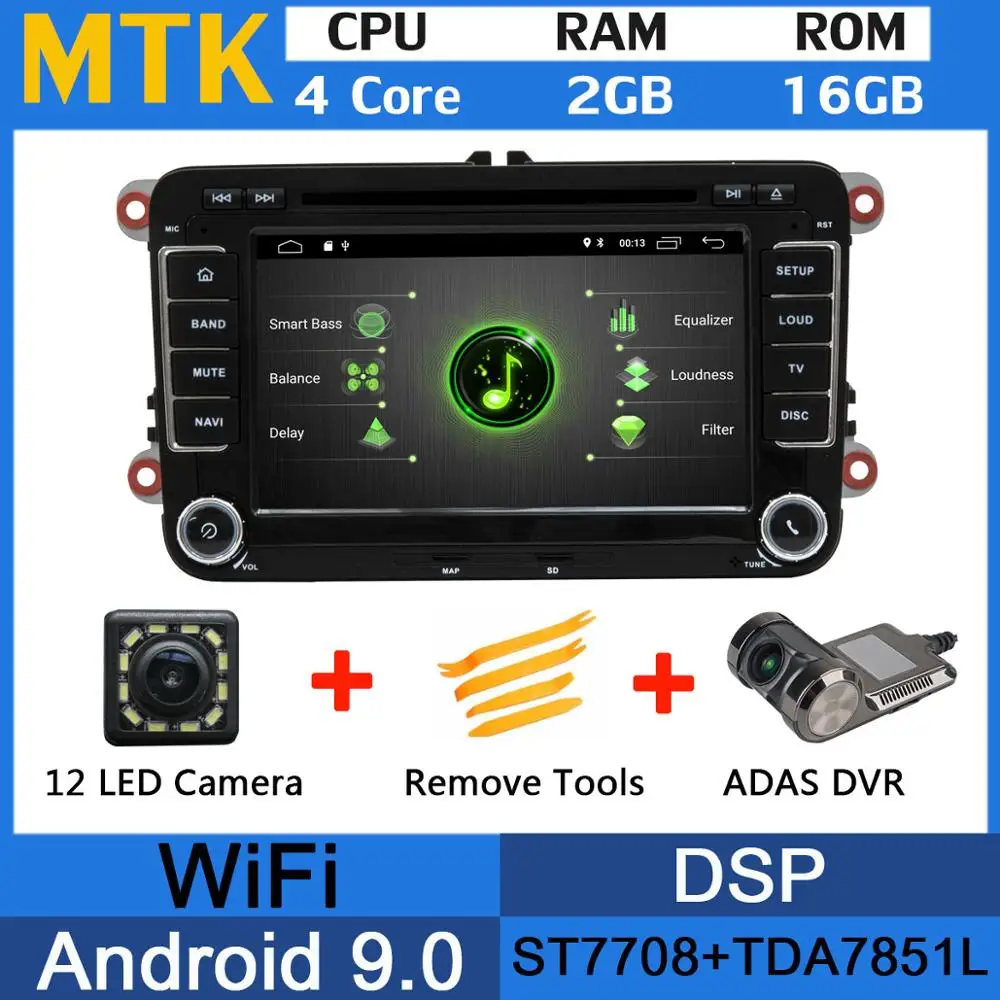 MTK-ADAS PX6 Восьмиядерный Android 9,0 4 Гб+ 64 Гб USBx5 для VW Caddy Sharan Amarok Scirocco Polo V 6R Multivan T5 Bettle 2 автомобиля радио gps - Цвет: MTK-ADAS