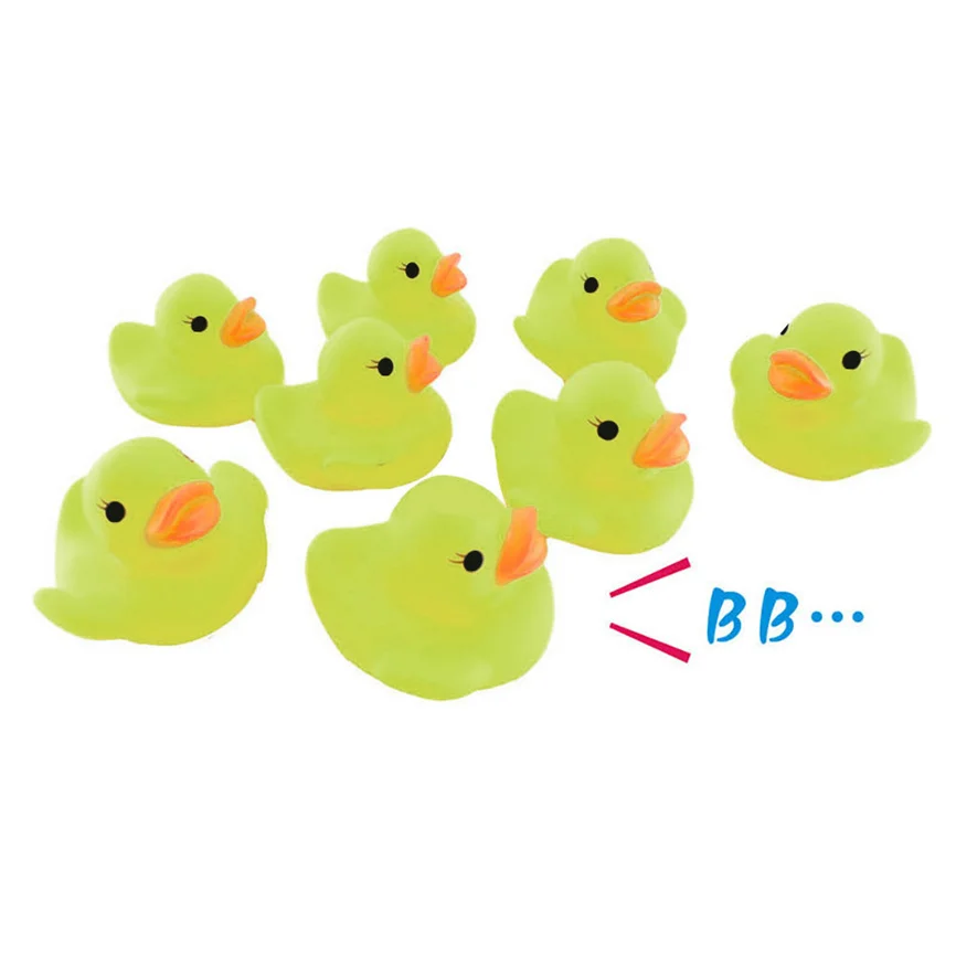 10 шт. игрушки для детей игрушка с резиновой уткой милая детская душа Ducky Duckie