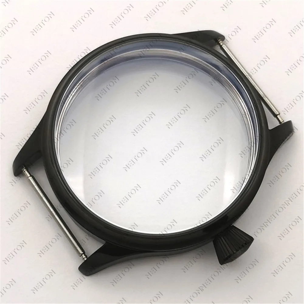 NEITON 44 mm Uhr für Sea Gull ST3600 ETA 6498 6497 Uhrwerk Zubehör Teile Gehäuse aus massivem Edelstahl – Detail 9