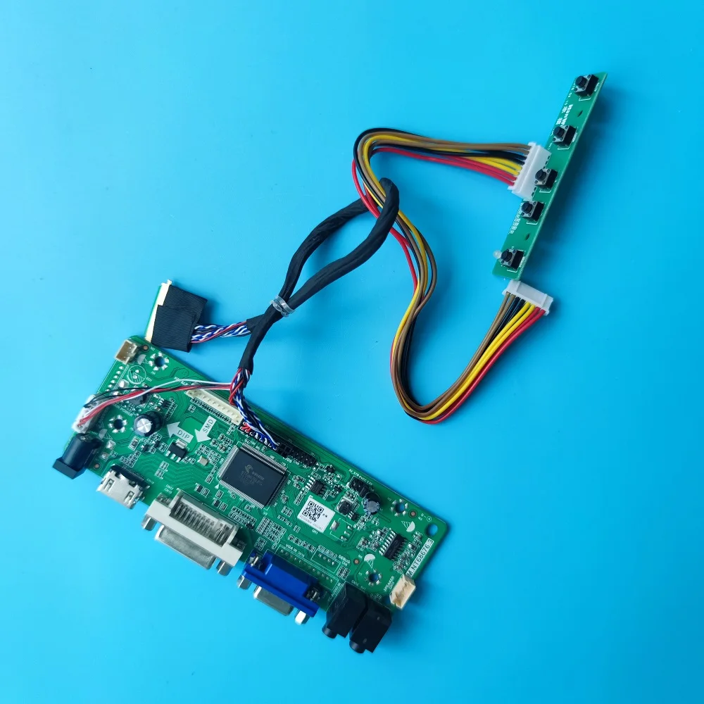 

Комплект для светодиодной лампы дневного света/H02/001/B02/H01 M.NT68676 DVI HDMI-совместимая панель 15,6 "ЖК-дисплей VGA 1366X768 плата контроллера