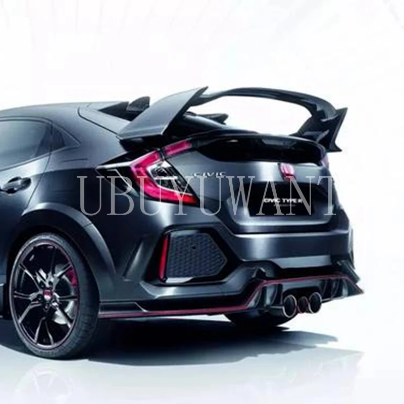 Автомобильные аксессуары для Honda CIVIC хэтчбек Спойлер ABS пластик праймер цвет задний багажник багажника крыло спойлер