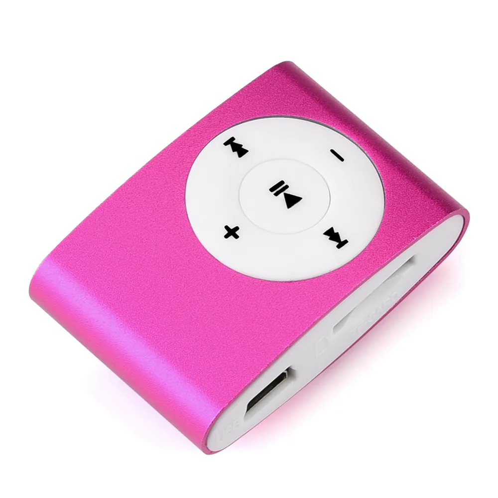 Мини USB Клип MP3 плеер ЖК-экран Поддержка 32 ГБ Micro SD TF карта металлический материал F815