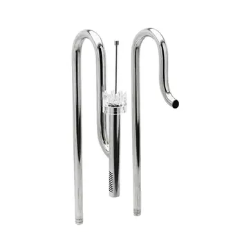 

Fish Tank Stainless Steel Water Pipe Aquarium Adjustable Inlet Outlet Pipe (12mm, Oil Removing Set)