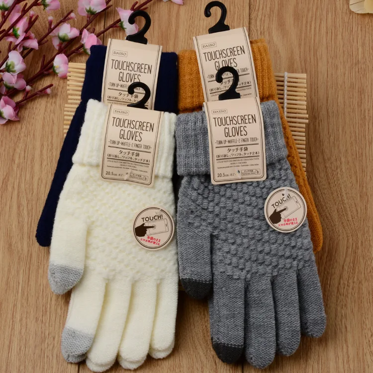 Xiaomi Youpin Touch Mobile Screen Gloves Knit Couple Gloves Comfortable and Stylish Outdoor Warm Winter Gifts