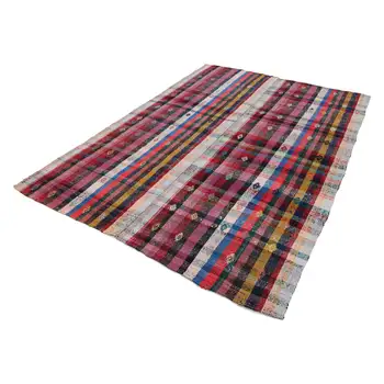 

202x285 Cm Multicolor Handmade Oriental Rug Rug-7x9 Ft