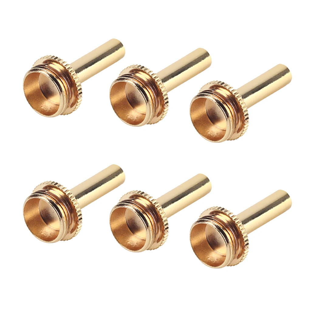 15x29mm Trumpet Connecting Rod Screws Instrumental Accessory 6pcs/set Copper