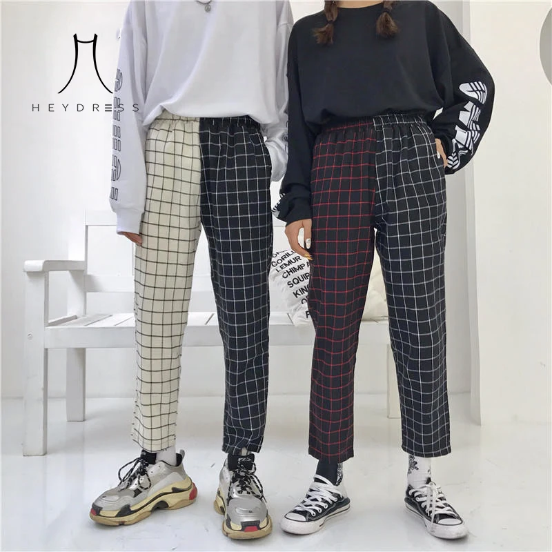 Heydress винтажные лоскутные брюки с заплатками Харадзюку женские и мужские