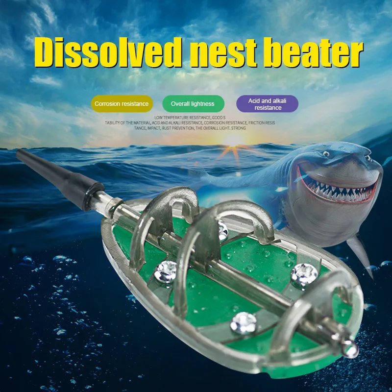 

HOT 3pcs/Set Inline Method Carp Fishing Feeders 30/40/50g Mould Set HV99