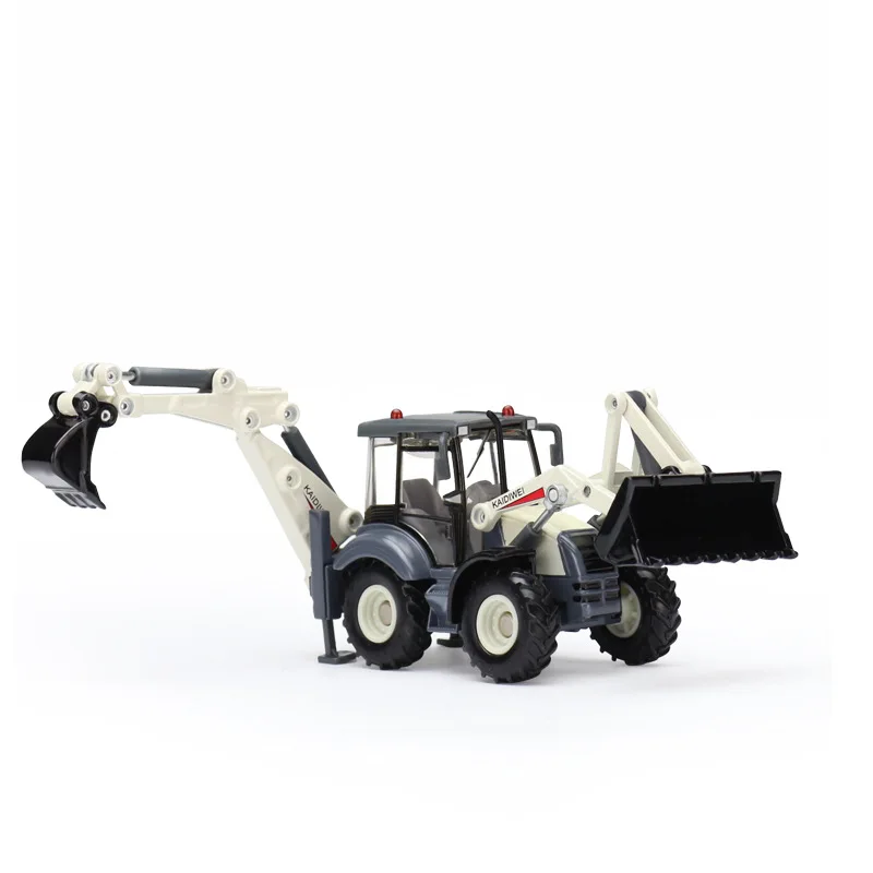 

Cadeve 1: 50 Alloy Six-Pack Engineering Vehicle Set Roller Bulldozing Dig Mixer Truck