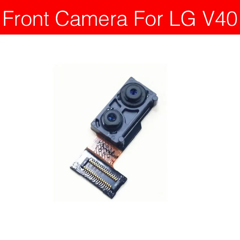 Front V40 Модуль передней и задней камеры для LG V10 V20 V30 V40 основная задняя большая и лицевая маленькая камера гибкий ленточный кабель Замена Ремонт - Цвет: Front V40