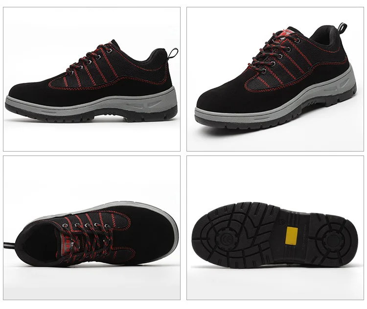 Рабочие защитные ботинки; Мужская обувь; защитная обувь против разбивания; Строительная защитная обувь; дышащие рабочие ботинки; Мужская Рабочая обувь