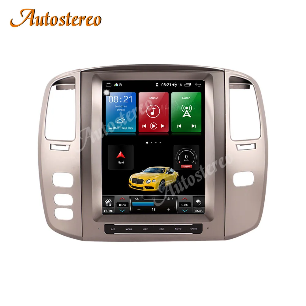 Автомобильный мультимедийный плеер с GPS-навигацией android 256 для Lexus LX470/Φ 2002-07 |
