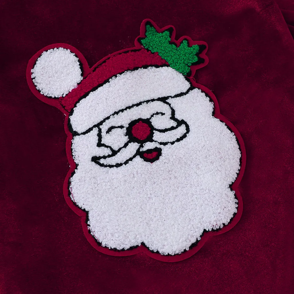 ARLONEET christmas baby romper newborn infant baby girls hristmas Santa Cartoon Ruffle Romper Nice Bodysuit girls fall outfits