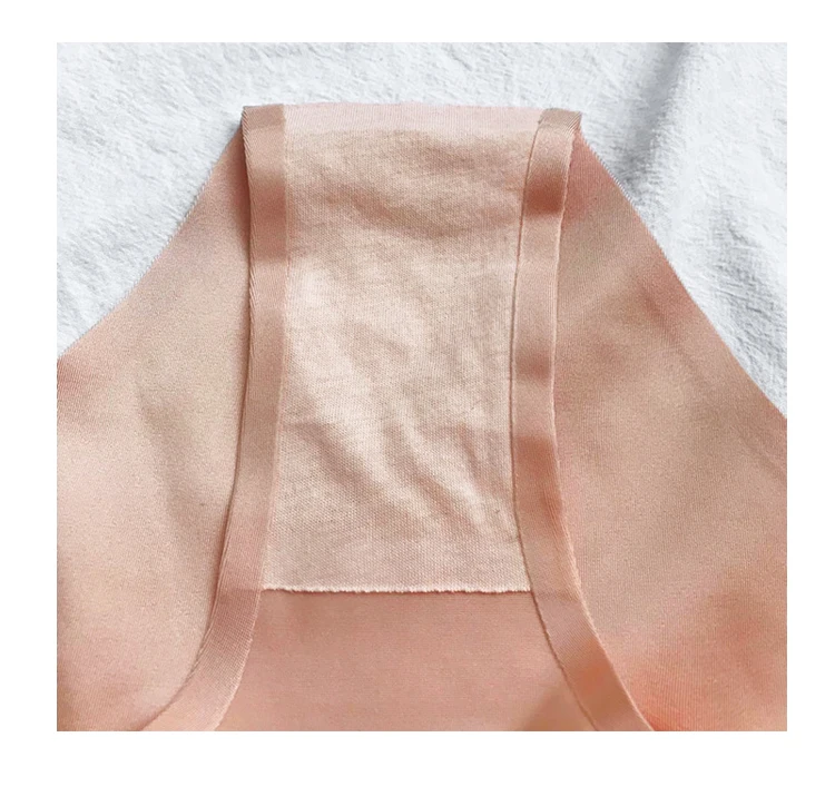 Eis Seide Tanga Sexy Frauen Höschen Nahtlose T Zurück G String Slips für Mädchen Unterwäsche Versuchung Damen Unterhosen Größe M-XXL – Detail 14