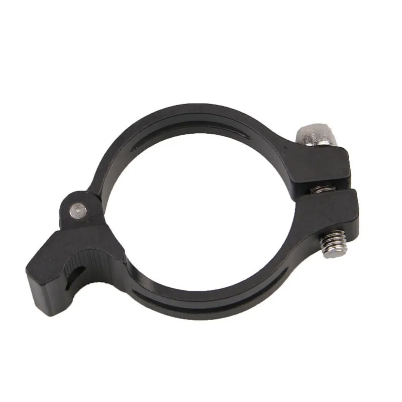 Hot Selling 34.9mm Bicycle Bike Forward Shift Aluminum Alloy Front Ring Straight Lock Fashion Pure Black Rings New#T10