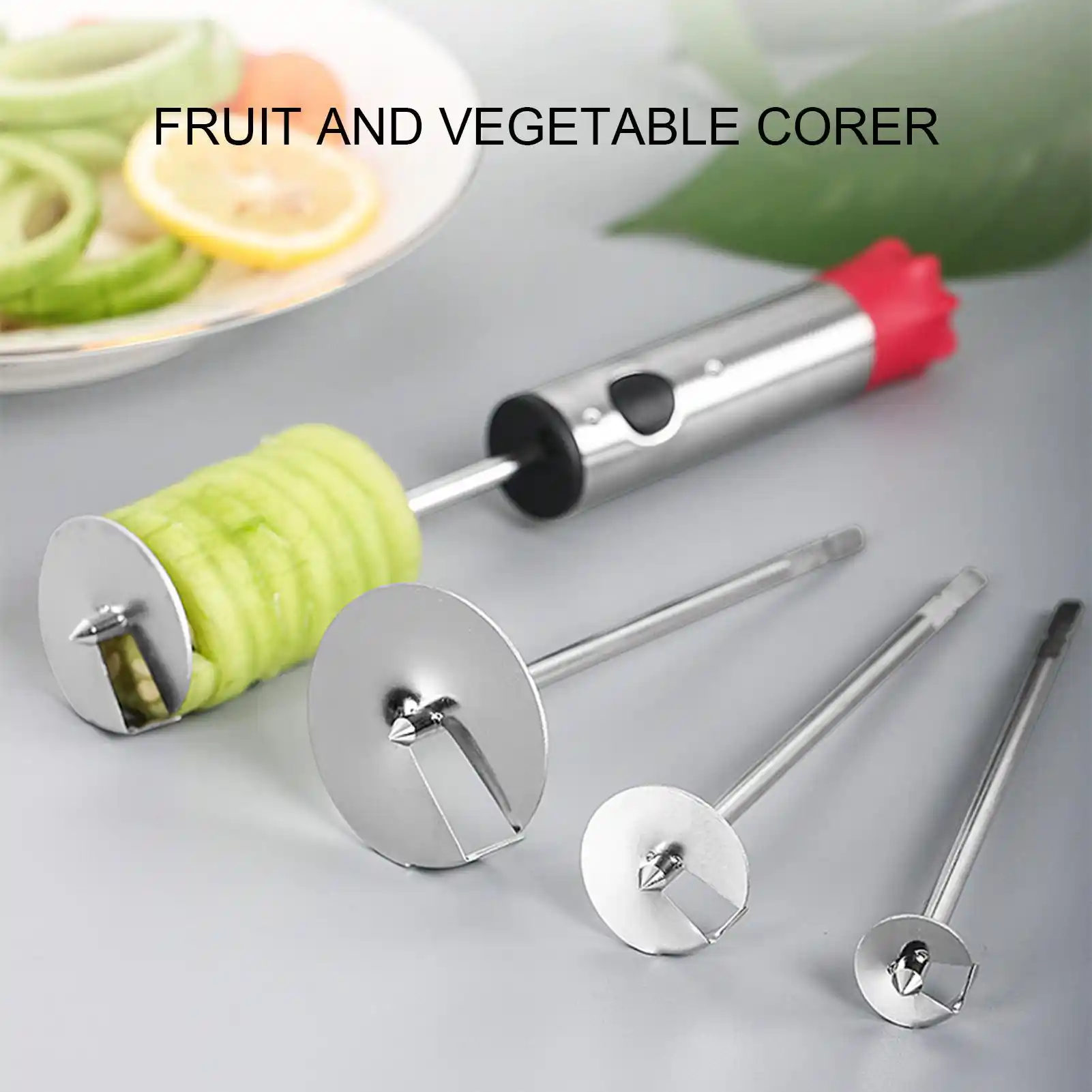 4pcs Set Stainless Steel Fruit Vegetable Corer Seed Remover Kitchen Tool Gadget Corers Aliexpress