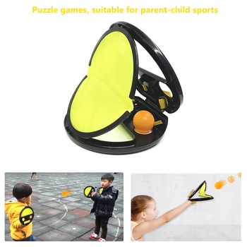 

Outdoor Rackets Sports Hand Throw Catch Ball Family Interactive Beach Ball Indoor Party Game Parent-Child Fly Parachute Sport