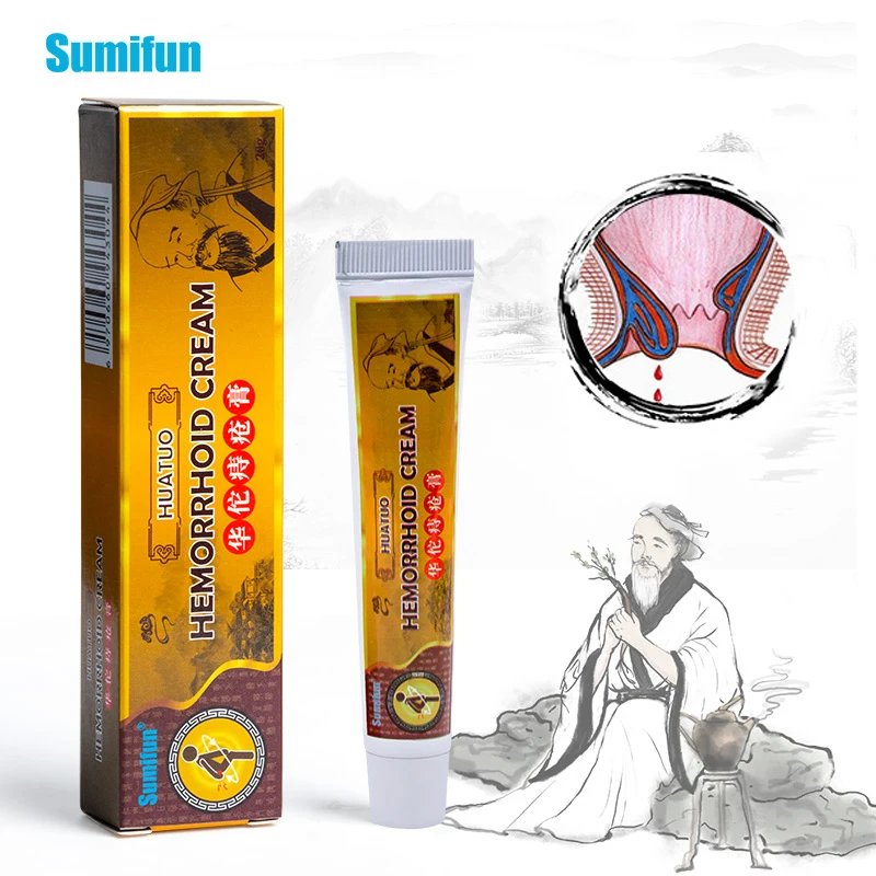 New Sumifun Hemorrhoids Ointment Chinese Internal and External Anal Fissure Painkiller Herbal Medical Plaster 20g K10001 1 New Sumifun Hemorrhoids Ointment Chinese Internal and External Anal Fissure Painkiller Herbal Medical Plaster 20g K10001 1